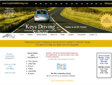 Tablet Screenshot of keystosafedriving.com